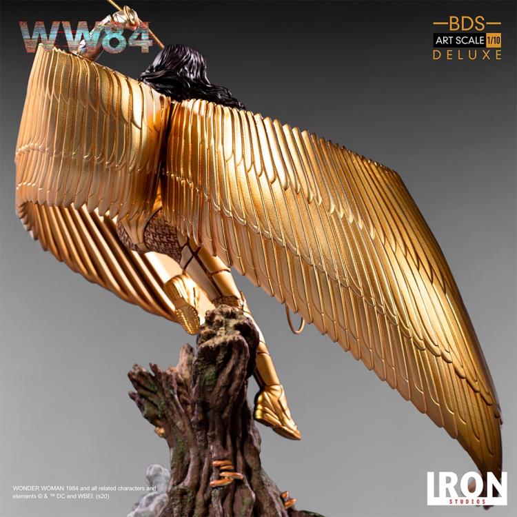 Iron Studios Wonder Woman 1984 Battle Diorama Series Wonder Woman 1/10 Deluxe Art Scale Limited Edition Statue