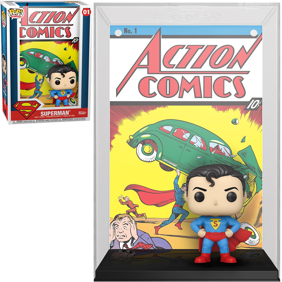Funko POP!l Comic Cover: DC - Superman Action Comics #1