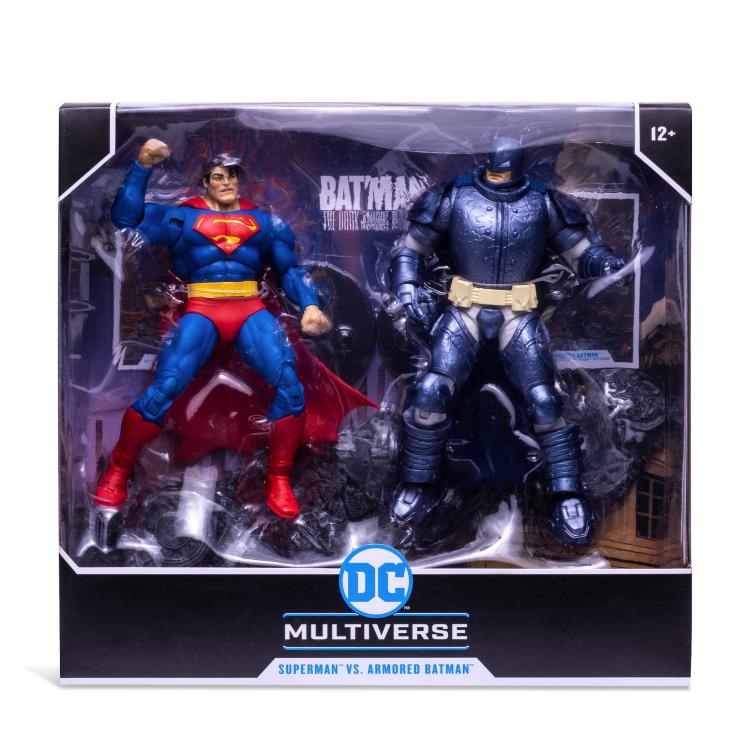 McFarlane Toys DC Multiverse - Batman: The Dark Knight Returns - Superman vs. Armored Batman Two-Pack