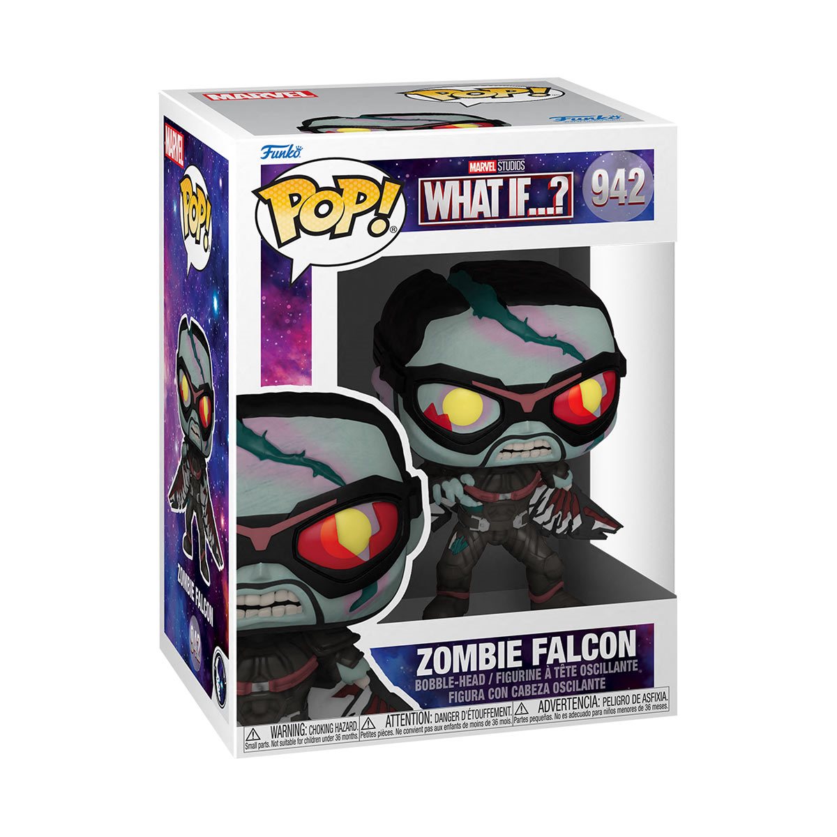 Funko POP! Marvel's What If Infinity Zombie Falcon