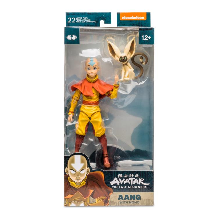 Mcfarlane Avatar: The Last Airbender Aang with Momo (Book One: Water) Figure