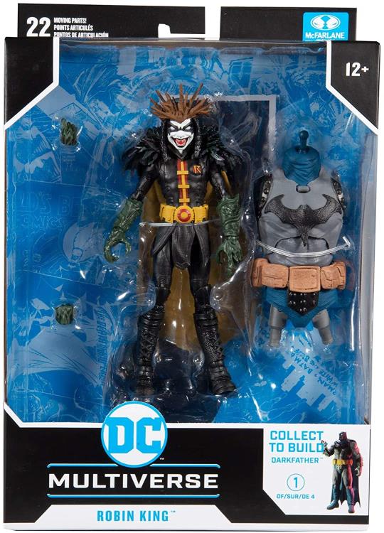 Mcfarlane Toys DC Multiverse Dark Nights: Death Metal King Robin Action Figure (Collect to Build: Darkfather)
