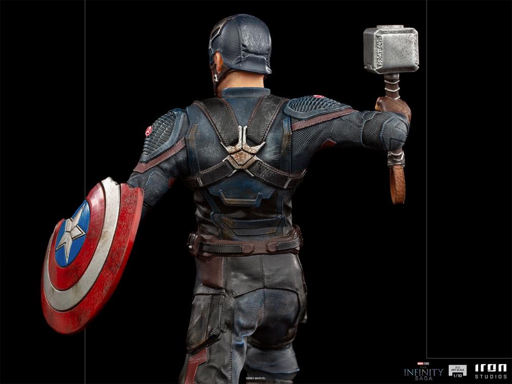 Iron Studios The Infinity Saga Battle Diorama Series Captain America Ultimate 1/10 Art Scale Limited Edition Statue