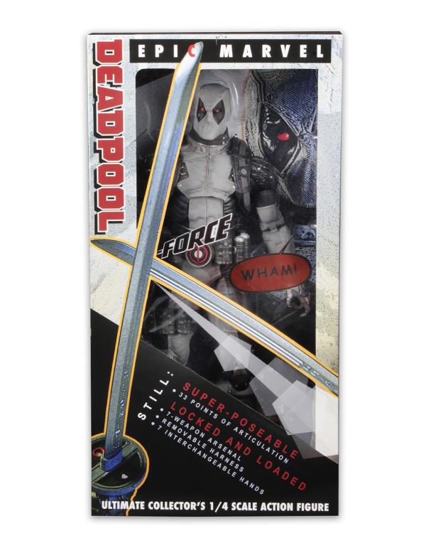 NECA Marvel Classics: Deadpool (X-Force) 1/4 Scale Action Figure