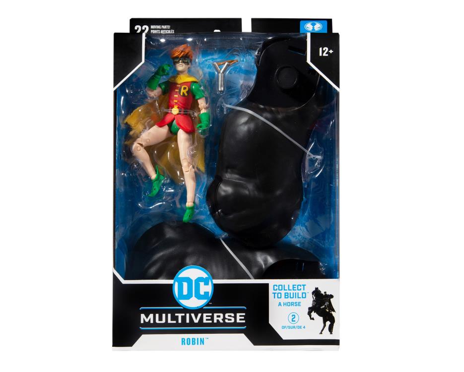 McFarlane Toys DC Multiverse - Batman: The Dark Knight Returns - Robin Action Figure (Collect to Build: Batman's Horse)