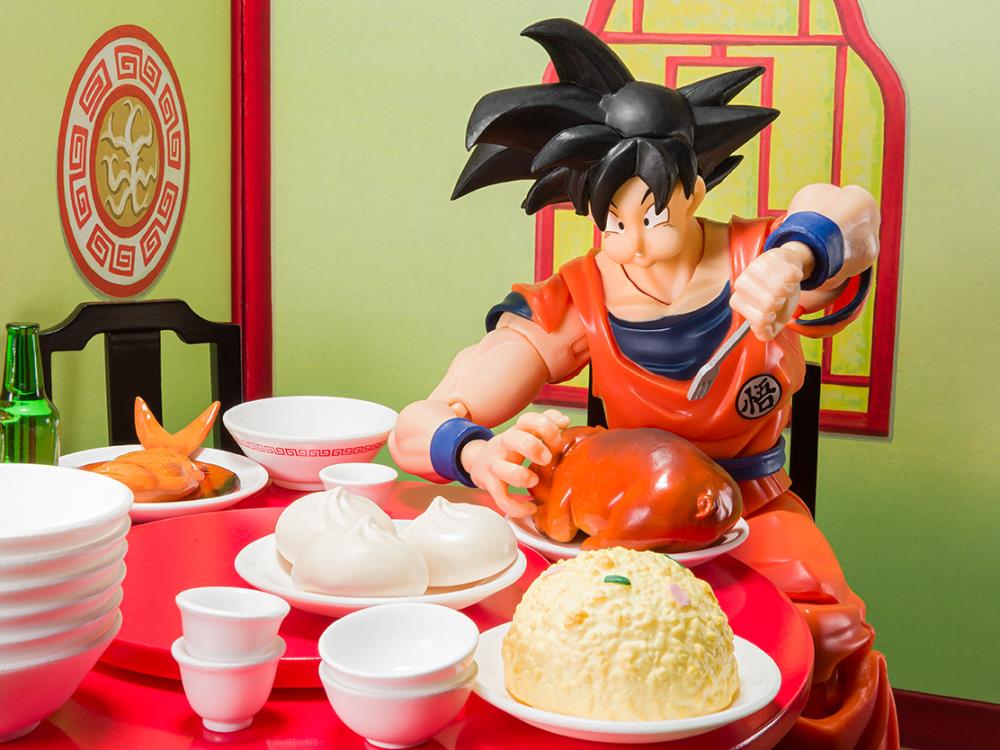 S.H.Figuarts Dragon Ball Z: Goku Eating Scene (Harahachibunme) Set