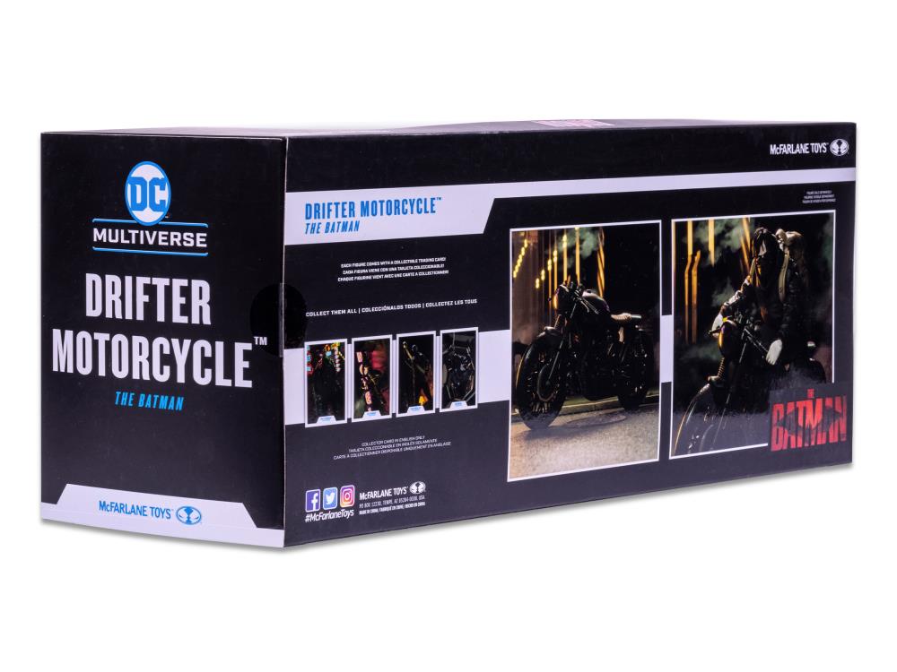 McFarlane Toys DC Multiverse: The Batman Drifter  Motorcycle