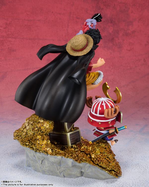 Bandai FiguartsZERO: One Piece Monkey D. Luffy (WT100 Commemorative: Daikaizoku Hyakkei)