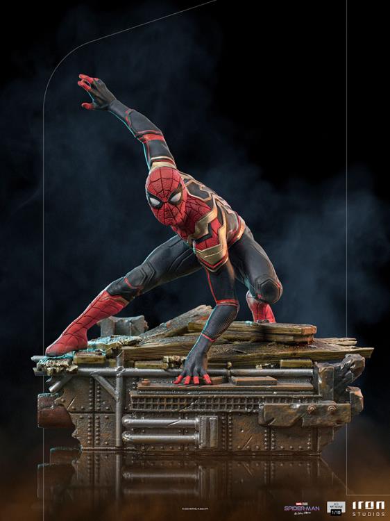 Iron Studios Spider-Man: No Way Home Battle Diorama Series - Spider-Man (Peter #1) 1/10 Art Scale Limited Edition Statue