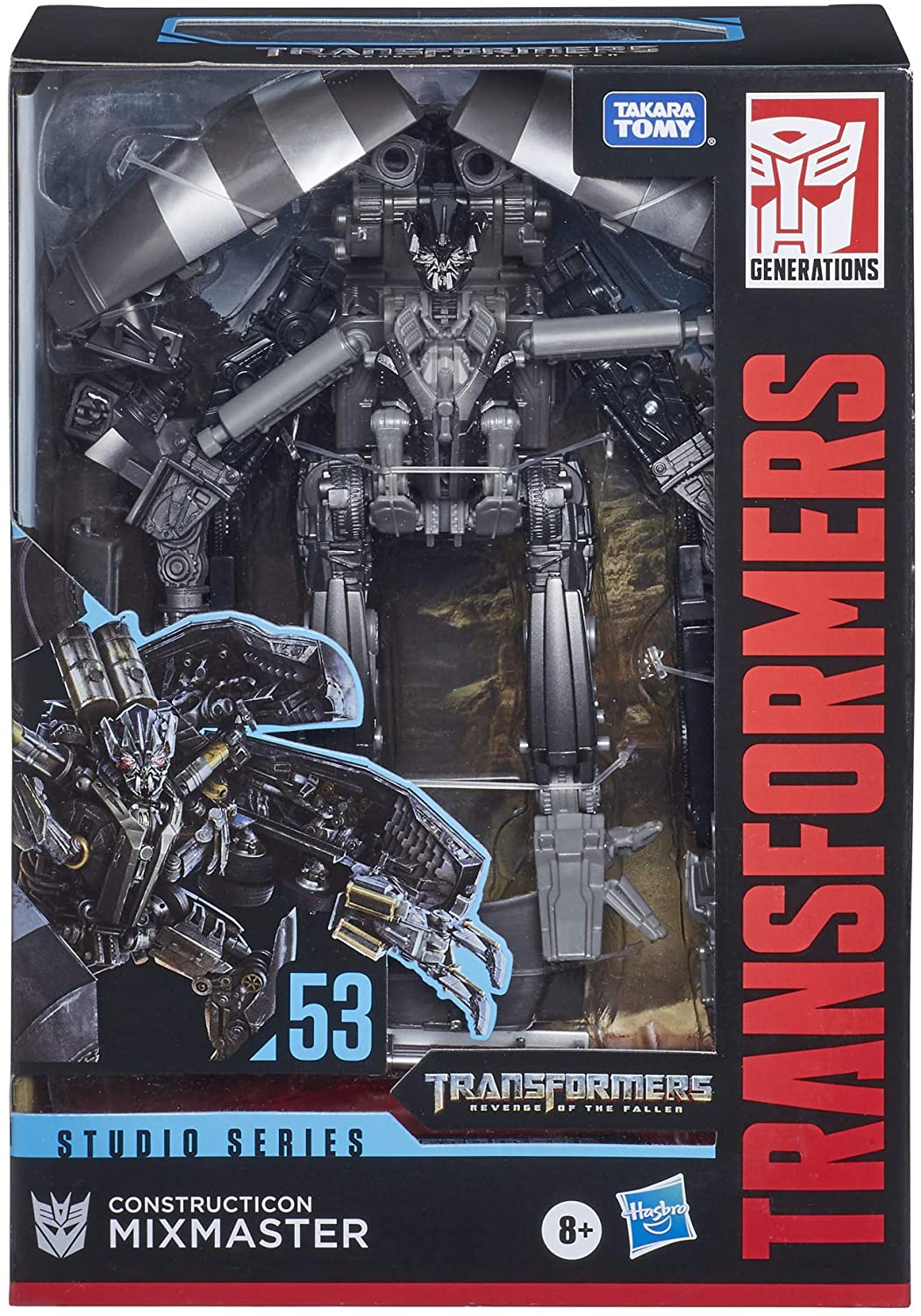 Hasbro Transformers: Studio Series 53 - Voyager Class : Revenge of The Fallen Constructicon Mixmaster