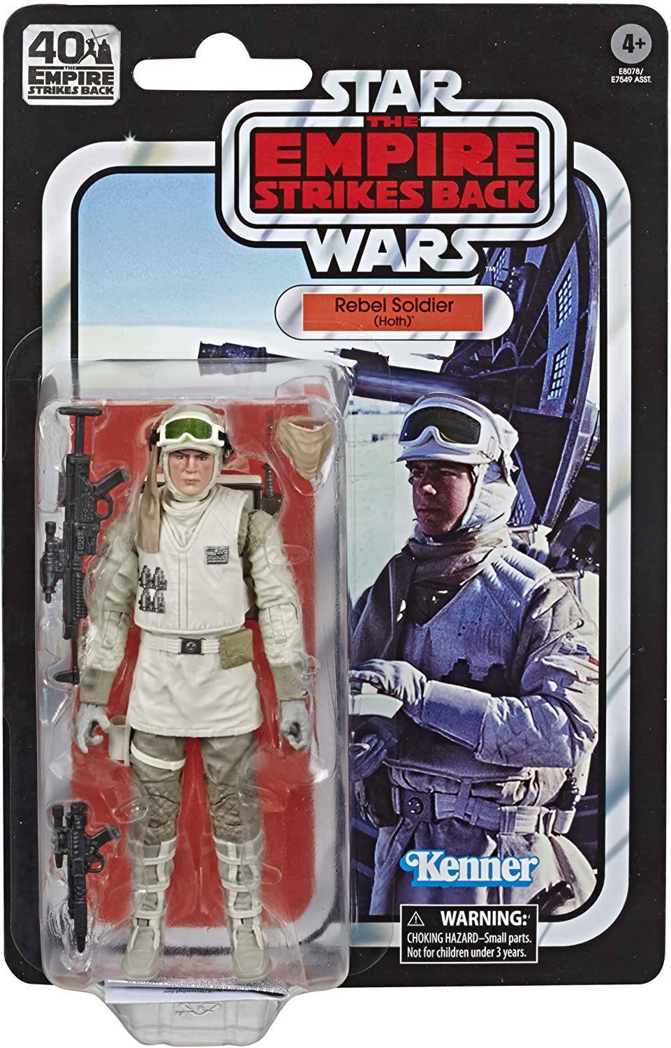 Star Wars The Black Series - The Empire Strikes Back 40TH Anniversary Rebel Soldier (Hoth)