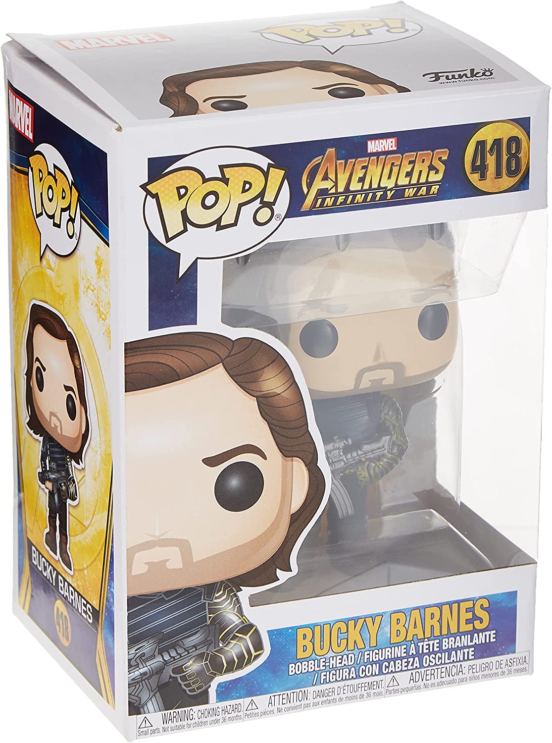 Funko POP! Marvel: Avengers Infinity War - Bucky Barnes with Weapon