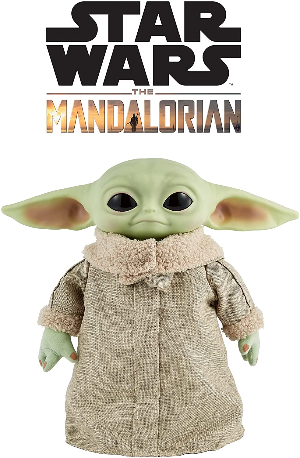 Mattel Star Wars:  The Mandalorian- The Child (Remote & Motion Control) Plush