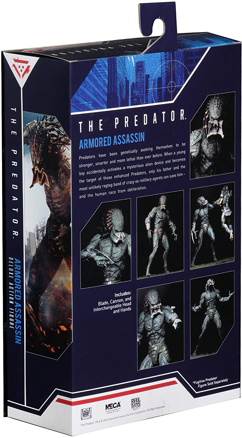 Neca Predator 2018: Armored Assassin Predator Deluxe Action Figure
