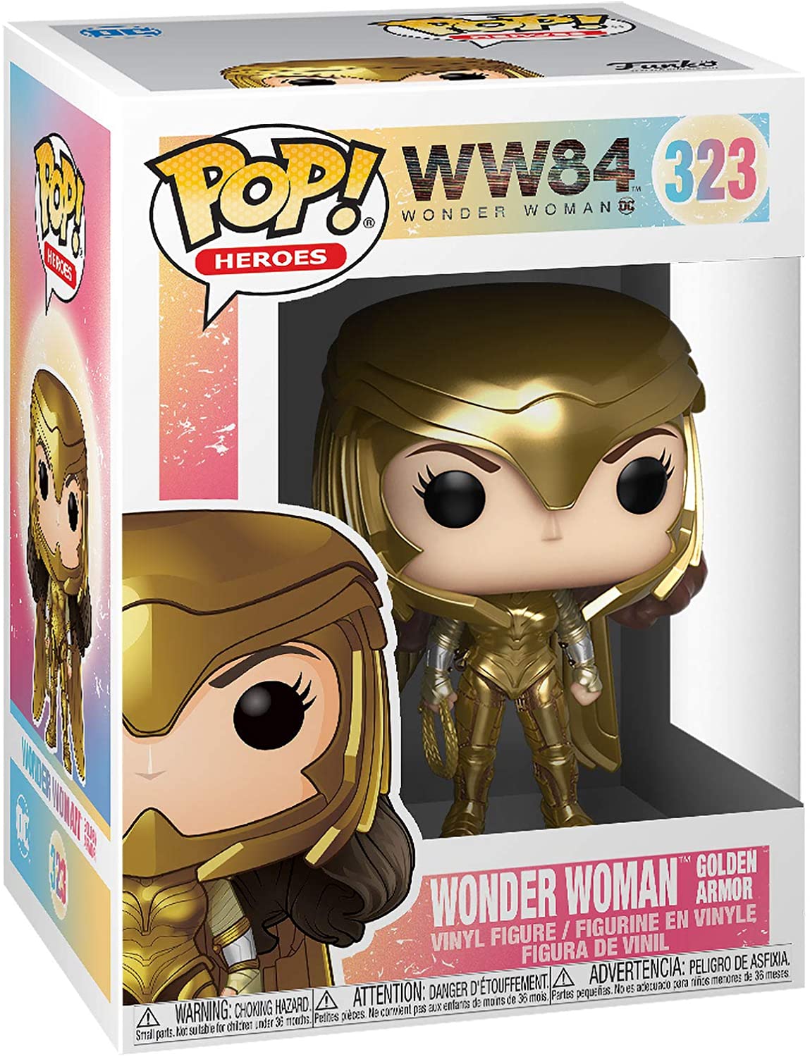 Funko POP! Movies: Wonder Woman 1984 - Wonder Woman Gold Power (Metallic)