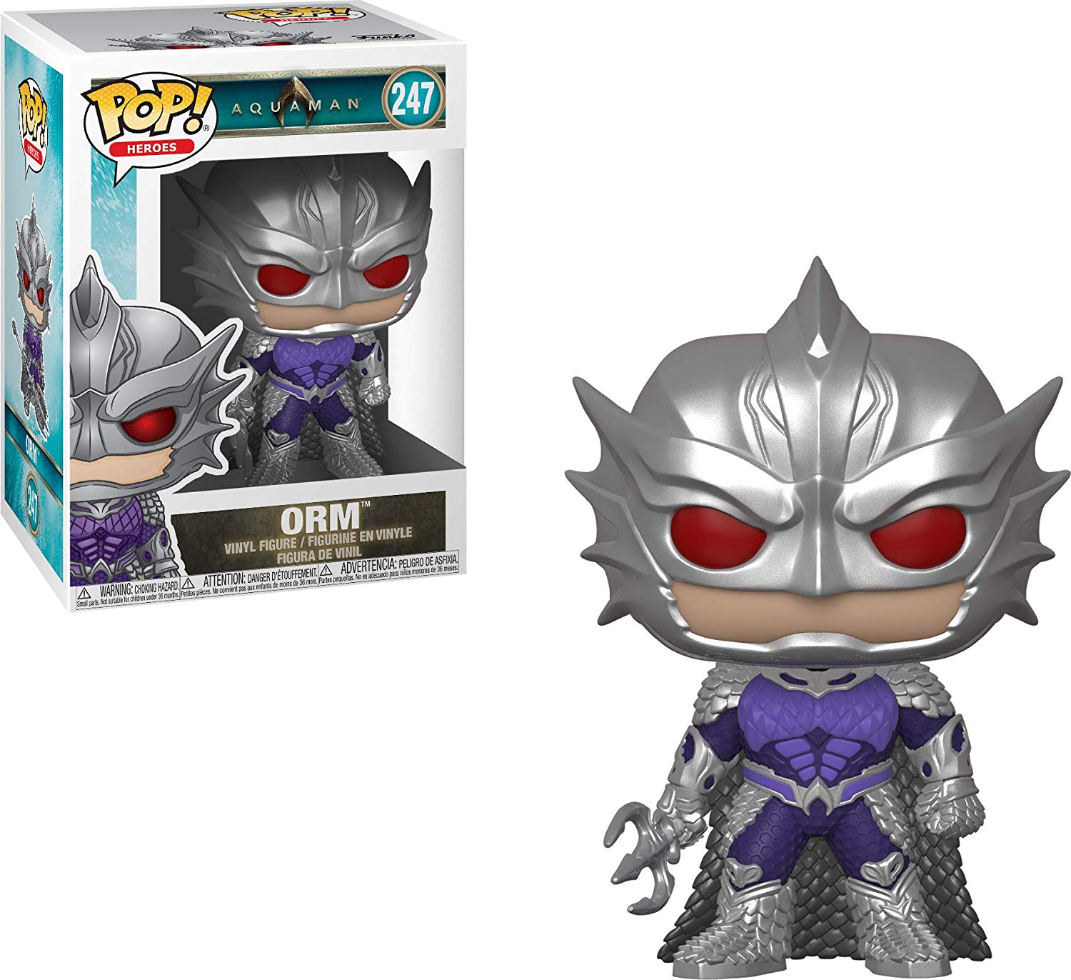 Funko POP! Heroes: Aquaman - Orm Vinyl Figure