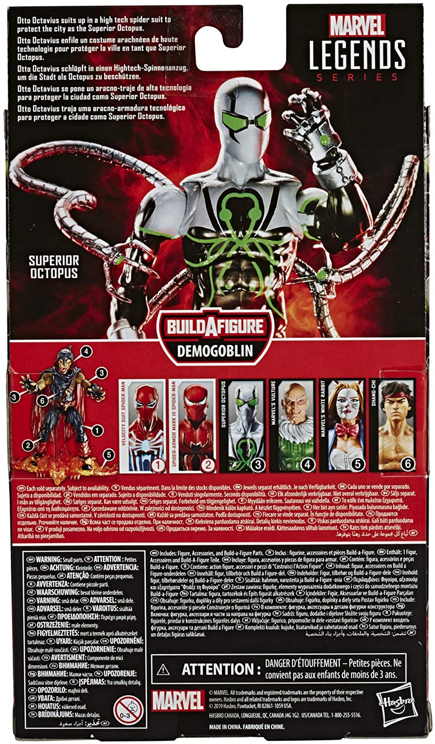 Hasbro Marvel Legends Demogoblin Wave : Superior Octopus Action Figure