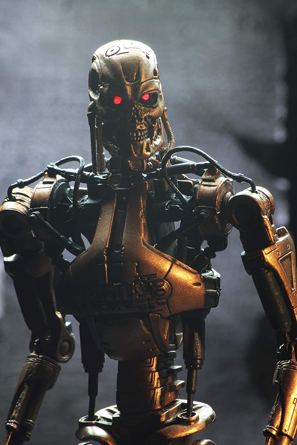 NECA - Terminator 2 - Kenner Tribute - Metal Mash Endoskeleton  Action Figure