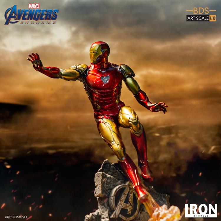 Iron Studios Avengers: Endgame Battle Diorama Series Iron Man Mark LXXXV 1/10 Art Scale Limited Edition Statue