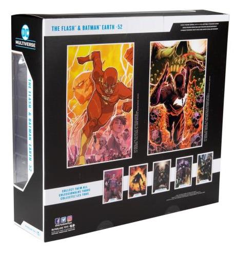 McFarlane Toys DC Multiverse Dark Nights: Metal Earth -52 Batman (Red Death) & The Flash Action FigureTwo-Pack