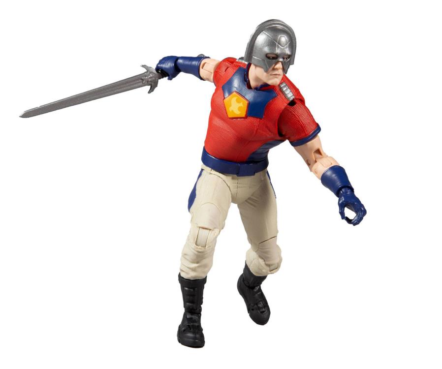 McFarlane Toys DC Multiverse: The Suicide Squad Peacemaker Action Figure (Collect to Build: King Shark)