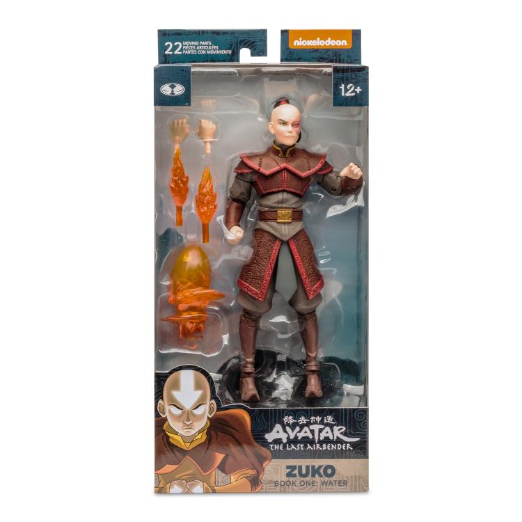 Mcfarlane Avatar: The Last Airbender Prince Zuko (Book One: Water) Figure