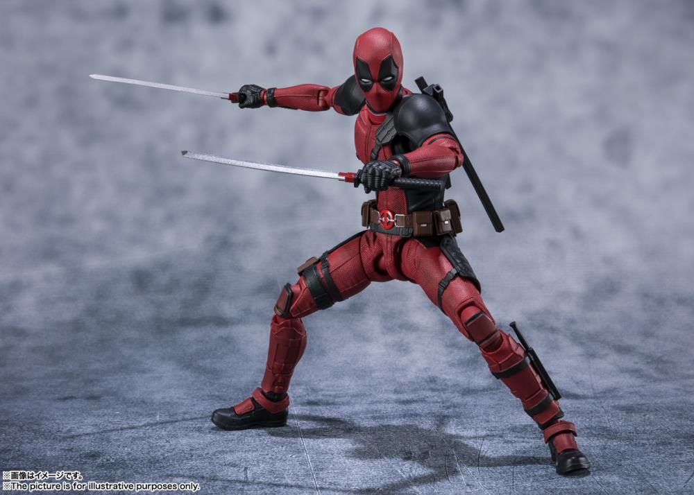 Deadpool Strikes a Pinup Pose for 
