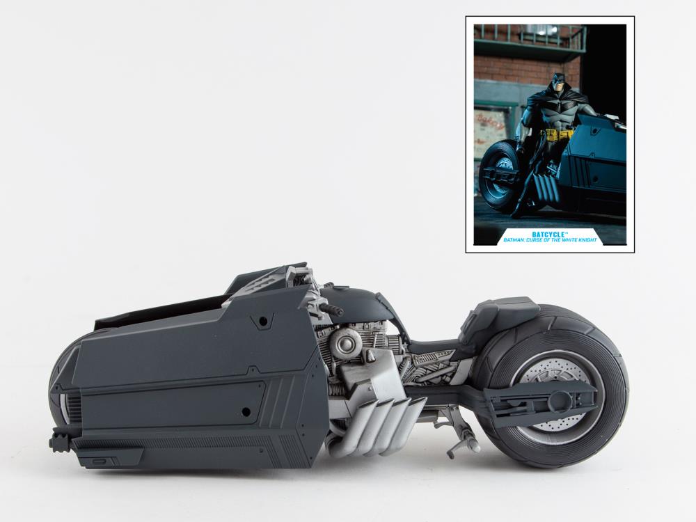 McFarlane Toys DC Multiverse Batman: Curse of the White Knight Batcycle