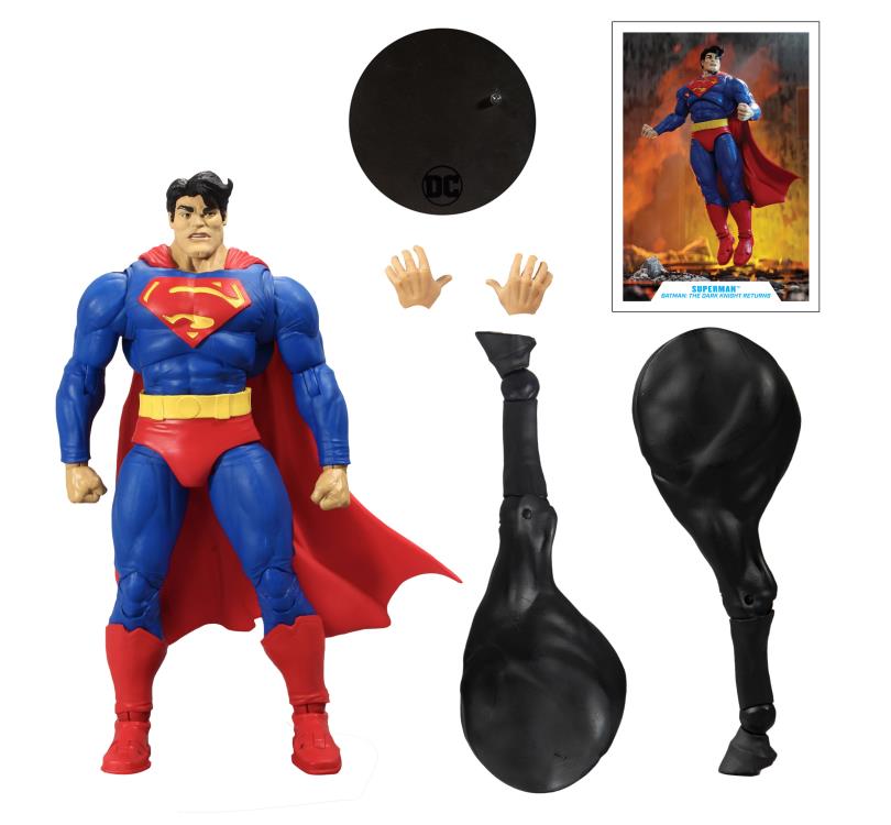 McFarlane Toys DC Multiverse - Batman: The Dark Knight Returns - Superman Action Figure (Collect to Build: Batman's Horse)