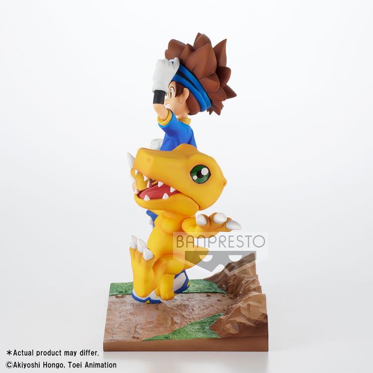 Banpresto Digimon Adventure - DXF Adventure Archives : Taichi & Agumon
