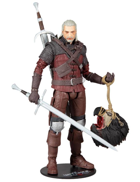 McFarlane Toys The Witcher 3: Wild Hunt Geralt of Rivia (Wolf Armor) Action Figure