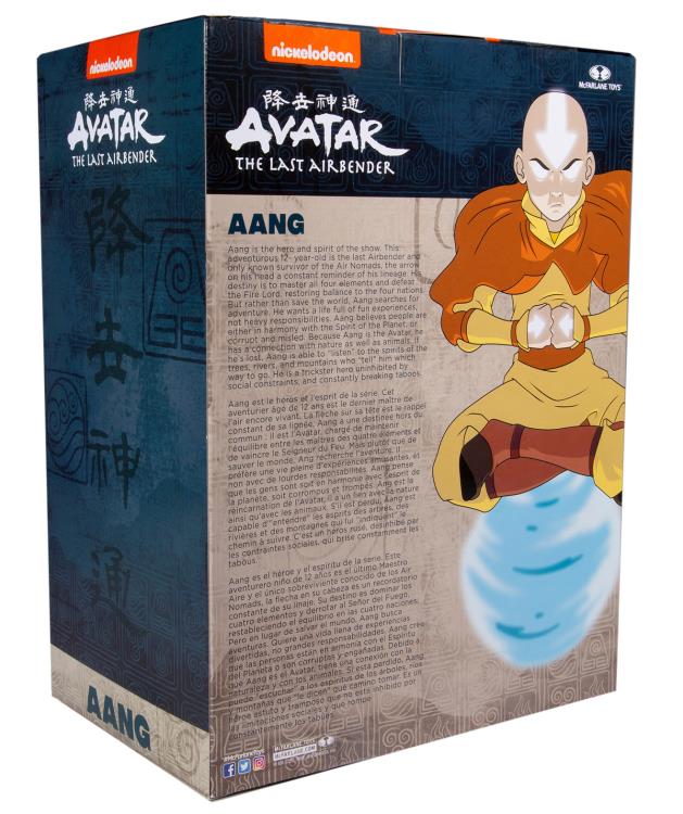 McFarlane Toys Avatar: The Last Airbender Aang Riding Air Scooter Statue
