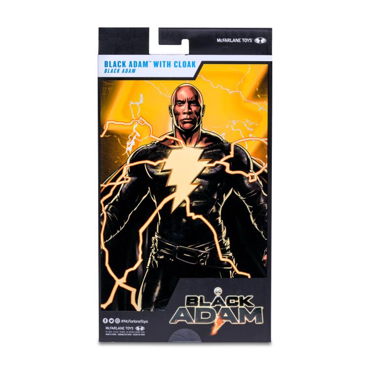 Mcfarlane DC Multiverse : Black Adam - Black Adam  (Cloak ) Action Figure