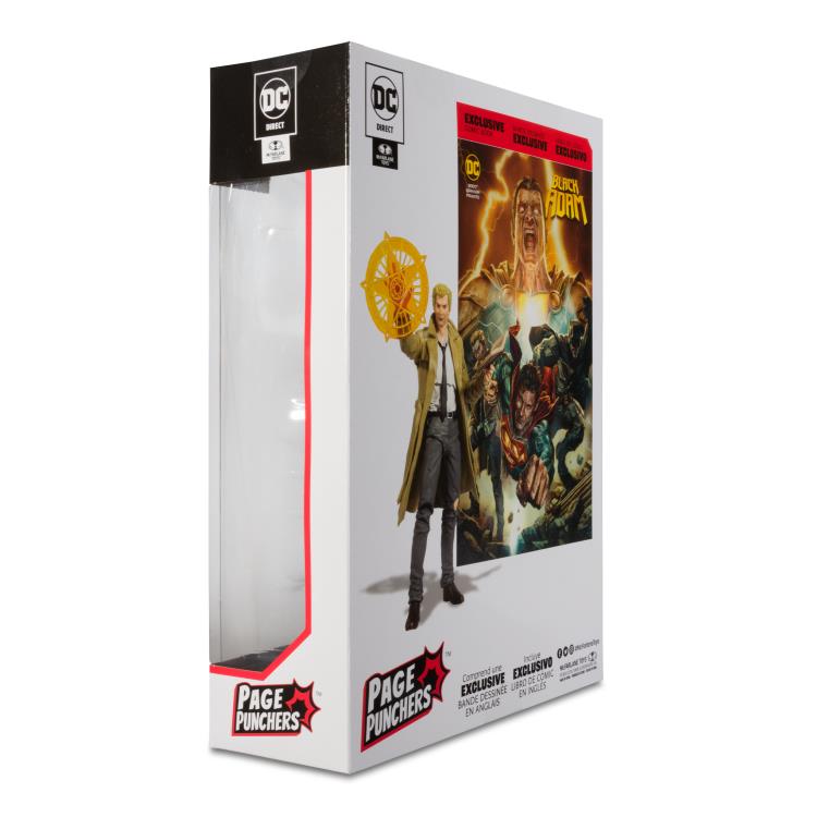 Mcfarlane DC Multiverse : Black Adam Page Punchers - Constantine (with Comic)