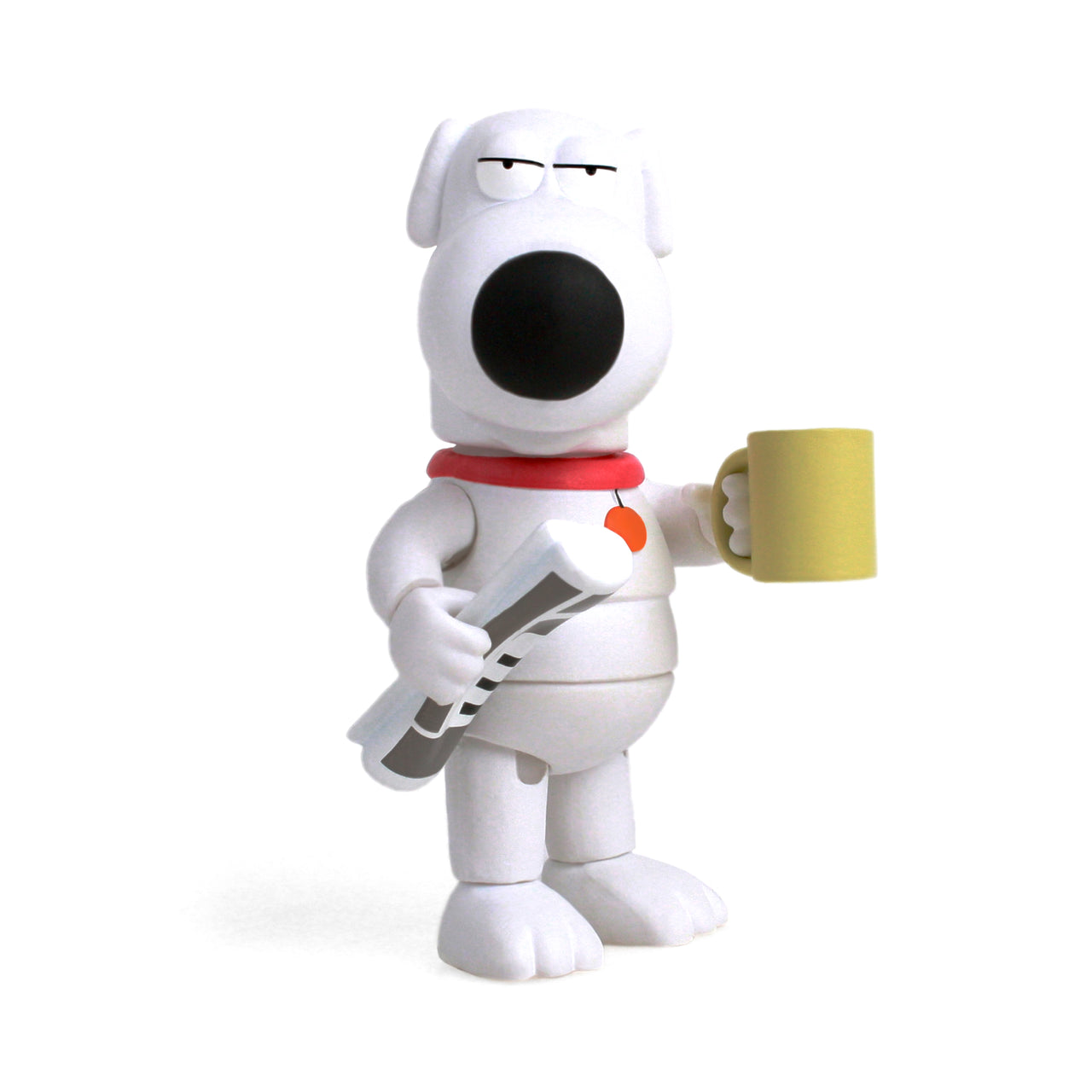The Loyal Subjects - Family Guy Brian Griffin with Newspaper & Coffee Mug