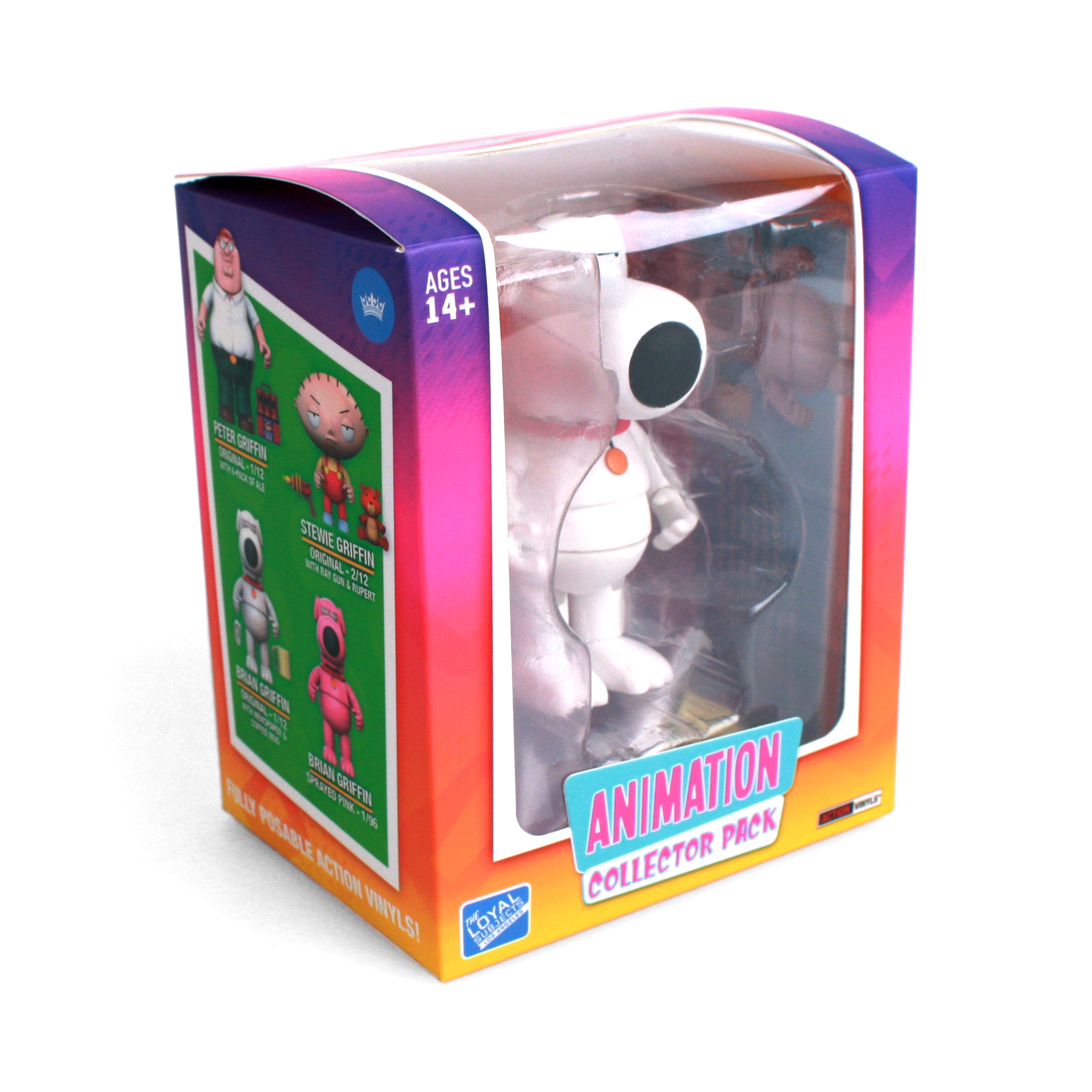 The Loyal Subjects - Family Guy Brian Griffin with Newspaper & Coffee Mug