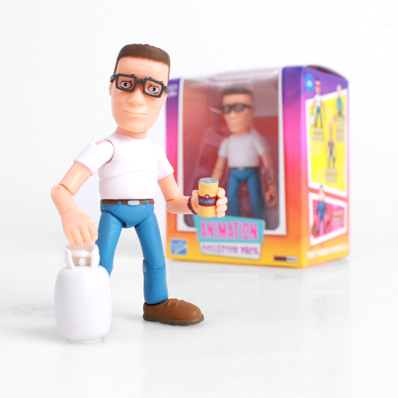 The Loyal Subjects King Of The Hill - Hank Hill with beer & propane