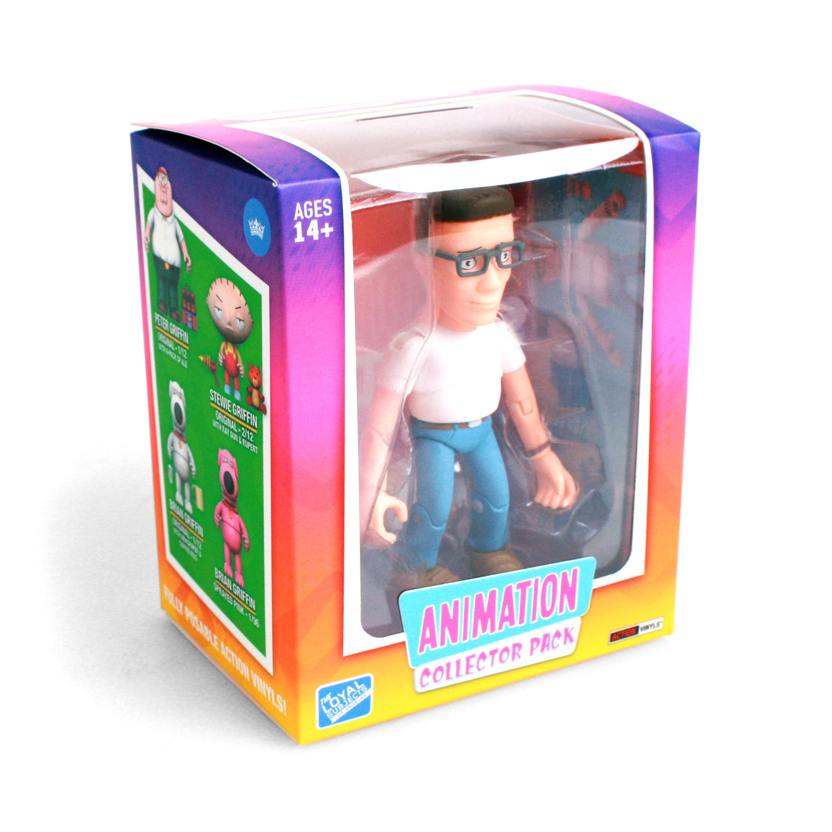 The Loyal Subjects King Of The Hill - Hank Hill with beer & propane