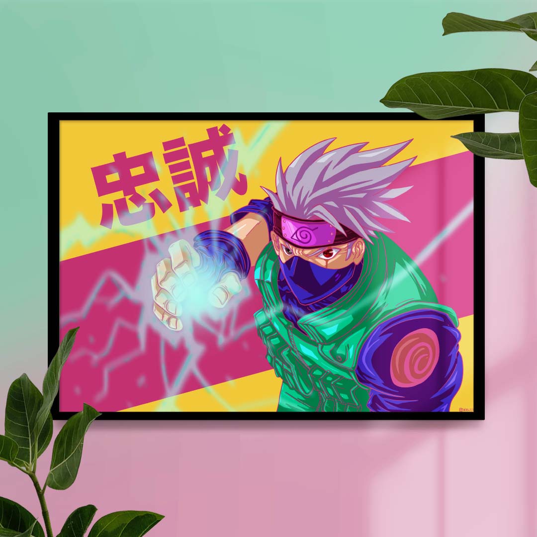 Kakashi Hatake - Loyalty Art Print