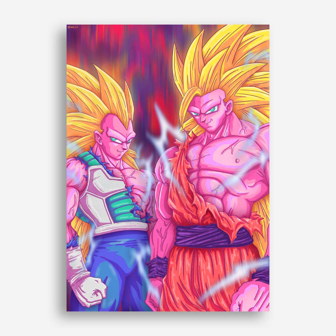 Dragon Ball Z - Rock The Dragon Art Print