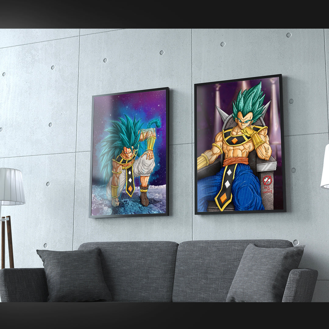 God Of Destruction Vegeta Art Print