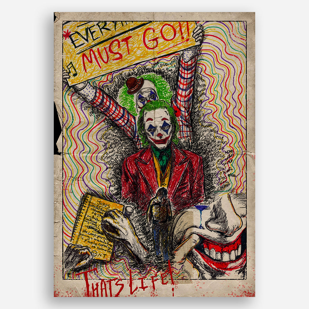 Joker: Smile Art Print