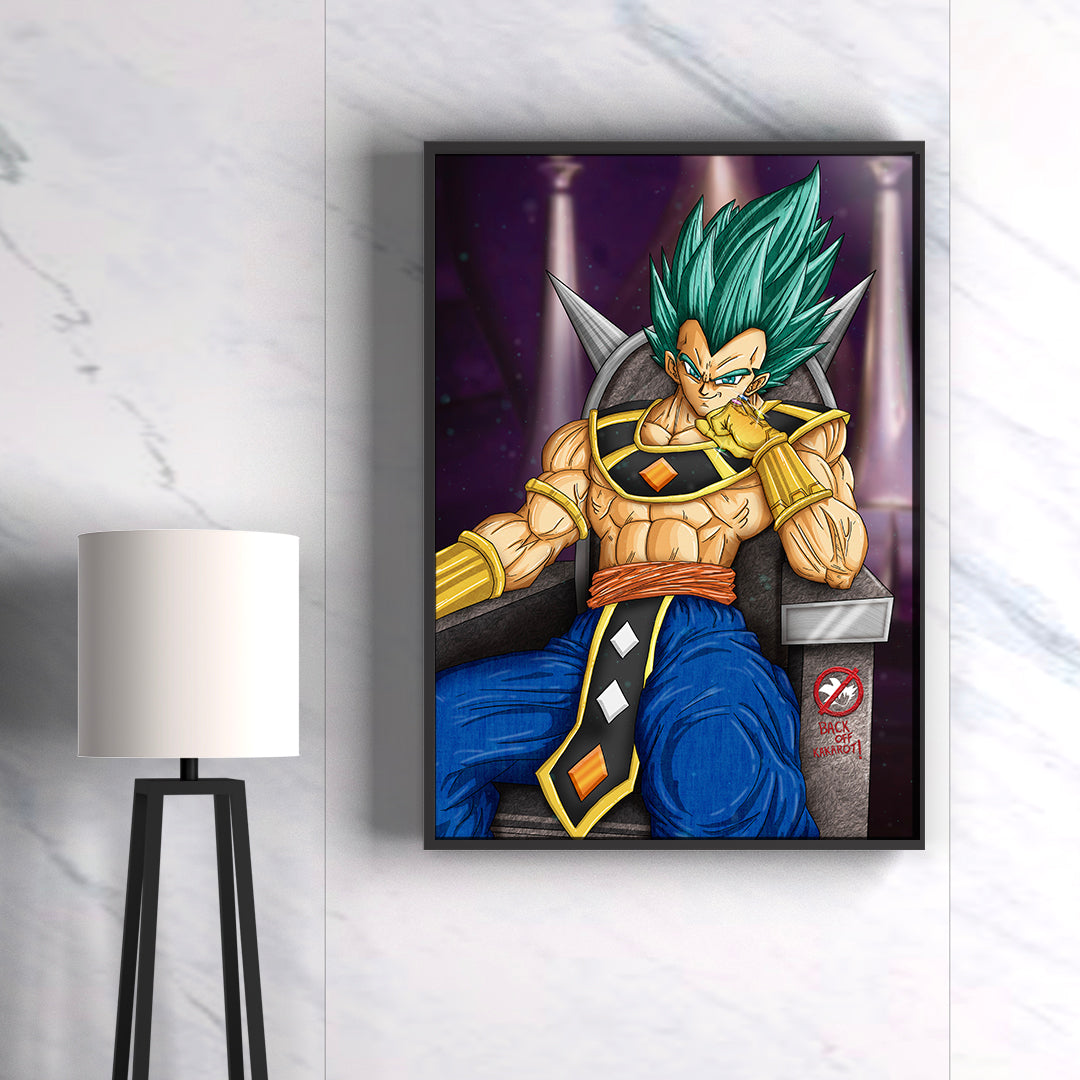 God Of Destruction Vegeta Art Print