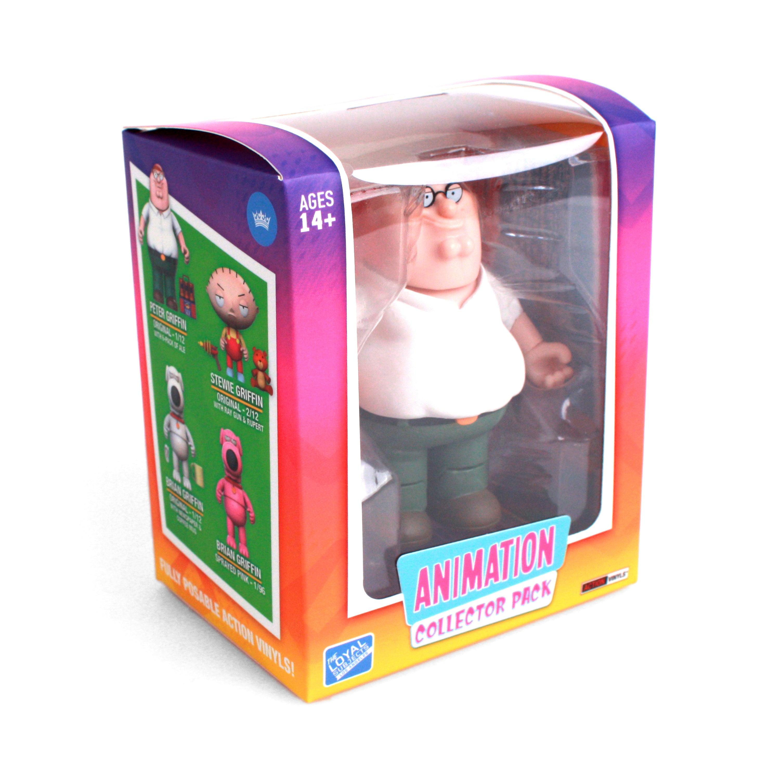 The Loyal Subjects - Family Guy Peter Griffin with 6 Pack of Ale