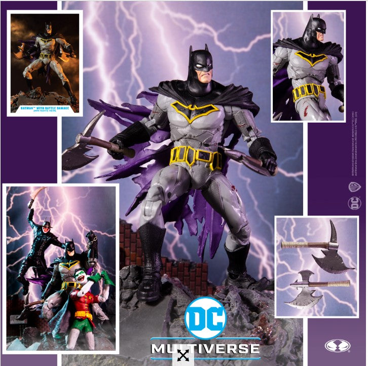 McFarlane Toys DC Multiverse - Dark Knights: Metal Batman with Battle Damage Action Figure (Target Exclusive)