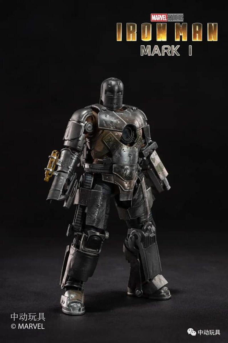 ZD Toys Iron Man Mark 1 (I) Action Figure ( No Light Up Function )