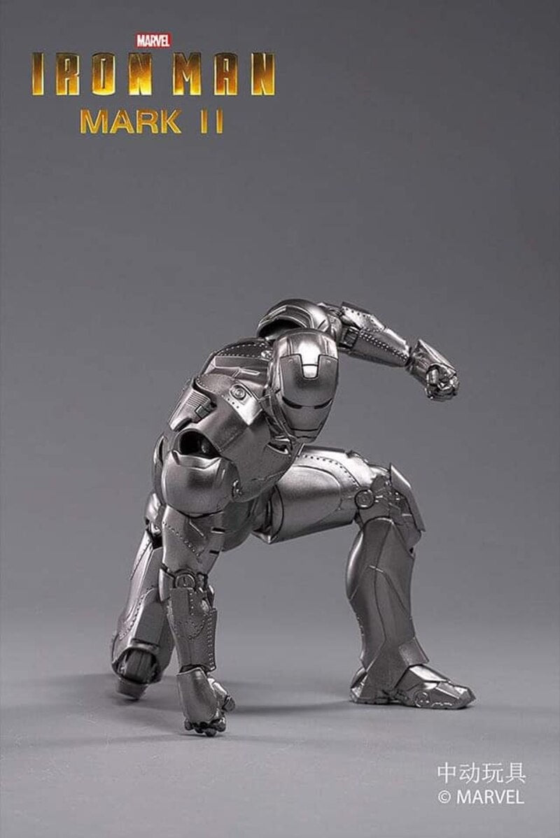 ZD Toys Iron Man Mark II Action Figure ( w Light Up Function )