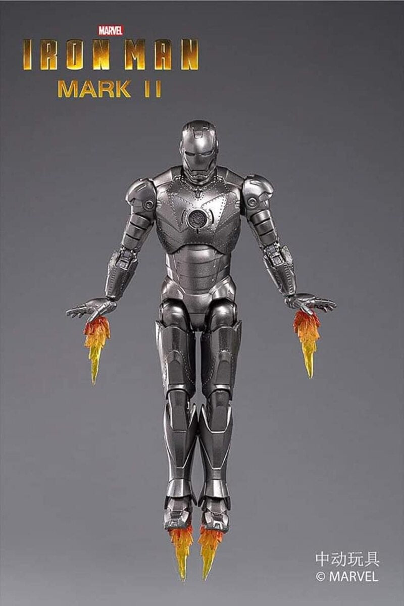 ZD Toys Iron Man Mark II Action Figure ( No Light Up Function )