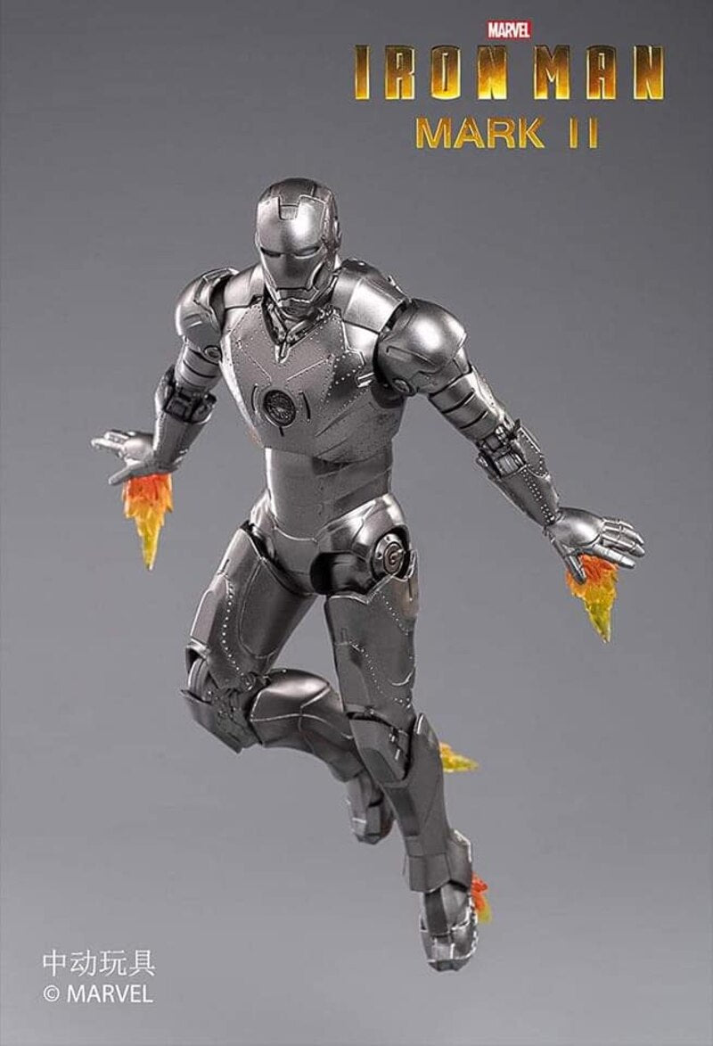 ZD Toys Iron Man Mark II Action Figure ( No Light Up Function )