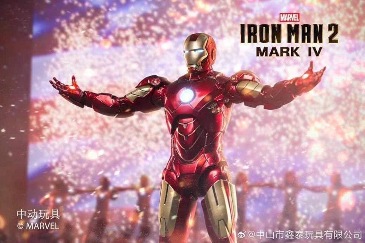 ZD Toys Iron Man Mark IV Action Figure ( w Light Up Function )